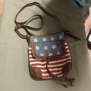 America flag purse